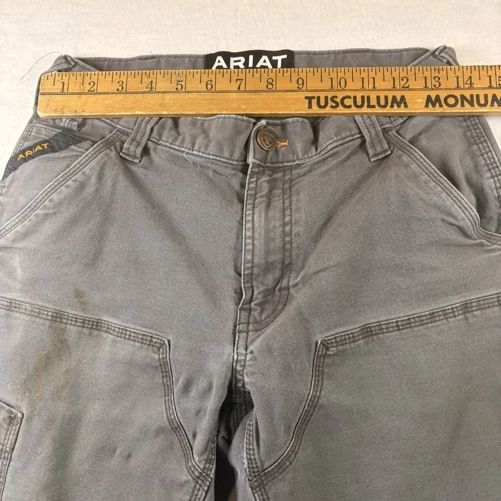 Ariat Rebar M4 Low Rise Straight Double Knee Work Pants 28x30 Heavy Wear